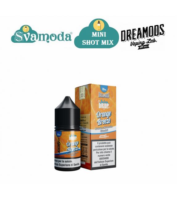 DREAMODS ORANGE BREEZE JUICE DROP MINI SHOT MIX 10ML