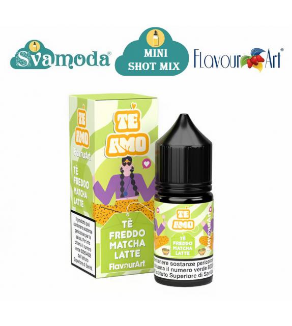 FLAVOURART TE AMO TE' FREDDO MATCHA LATTE MINI SHOT MIX 10ML +20