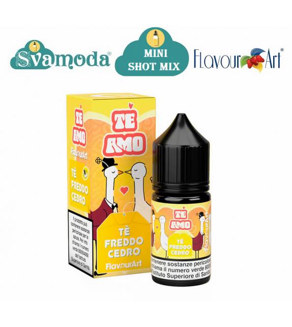 FLAVOURART TE AMO TE' FREDDO CEDRO MINI SHOT MIX 10ML +20
