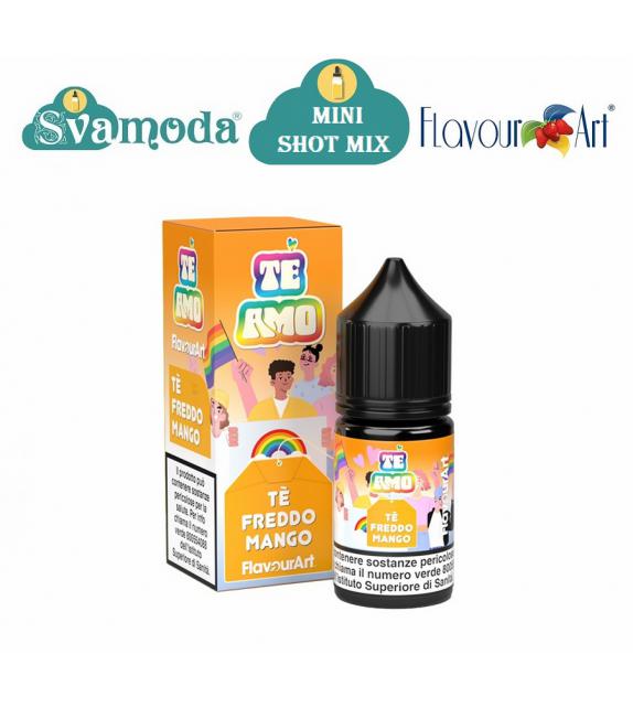 FLAVOURART TE AMO TE' FREDDO MANGO MINI SHOT MIX 10ML +20