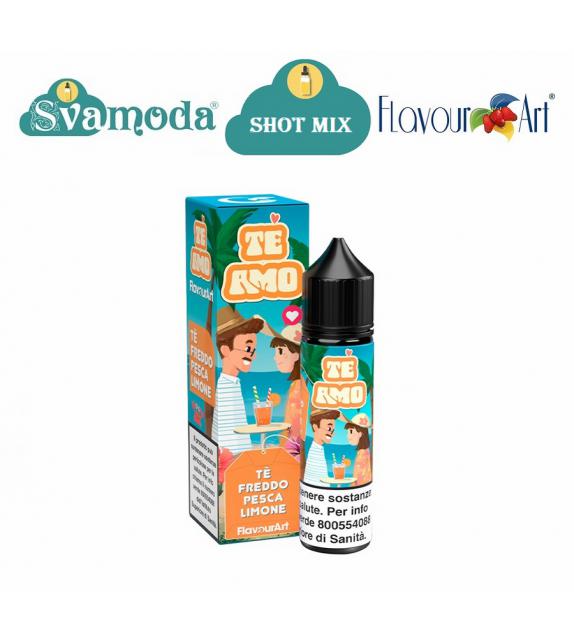 FLAVOURART TE AMO TE' FREDDO PESCA LIMONE SHOT MIX 20ML