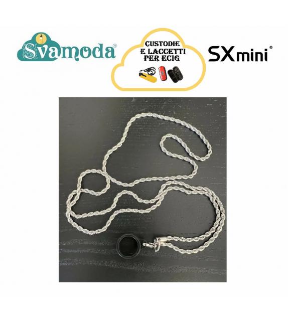 SX MINI TRACOLLA ACCIAIO PER E-CIG