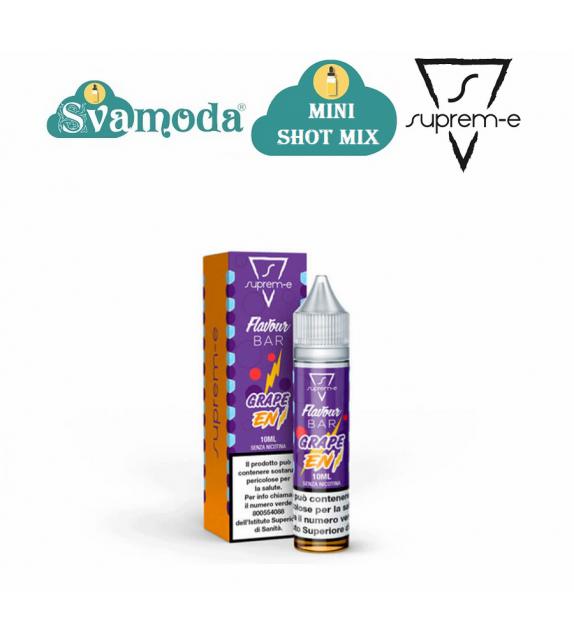 SUPREM-E FLAVOUR BAR GRAPE ENERGY MINI SHOT MIX 10ML