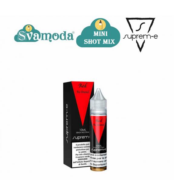 SUPREM-E RED RE-BRAND MINI SHOT MIX 10ML