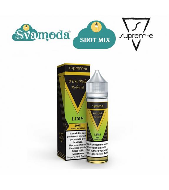 SUPREM-E FIRST PICK RE-BRAND LIMS SHOT MIX 20ML