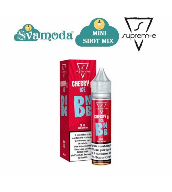 SUPREM-E BOMB CHERRY BOMB ICE MINI SHOT MIX 10ML
