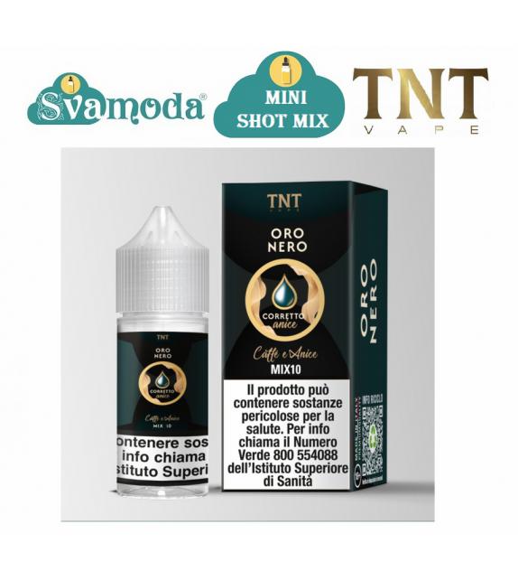 TNT VAPE ORO NERO CORRETTO ANICE MINI SHOT MIX 10ML