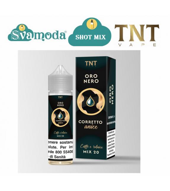 TNT VAPE ORO NERO CORRETTO ANICE SHOT MIX 20ML