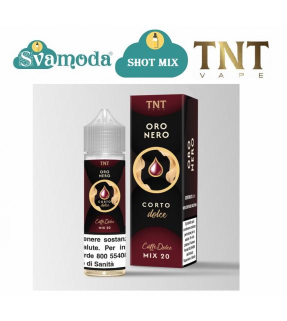 TNT VAPE ORO NERO CORTO DOLCE SHOT MIX 20ML