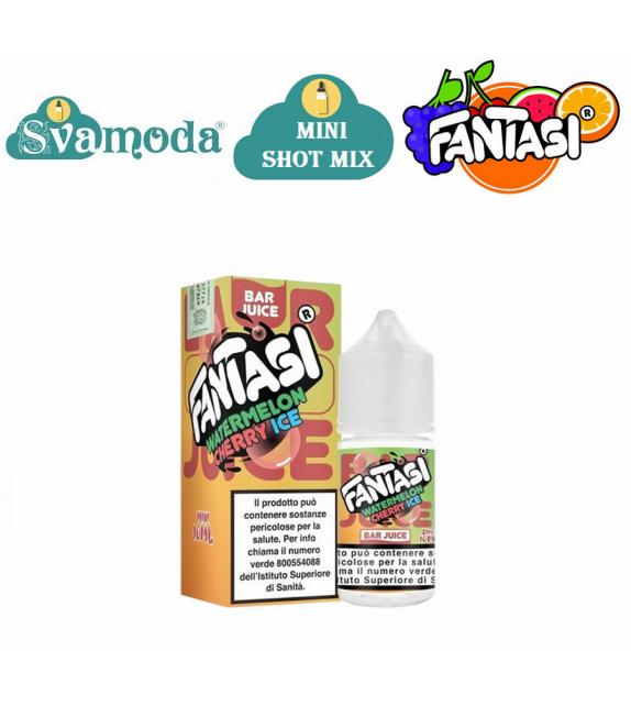 FANTASI BAR JUICE WATERMELON CHERRY ICE MINI SHOT MIX 10ML