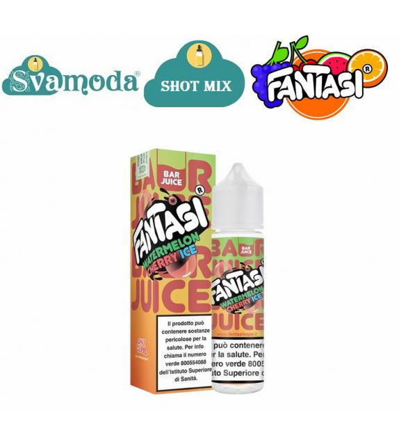 FANTASI BAR JUICE WATERMELON CHERRY ICE SHOT MIX 20ML