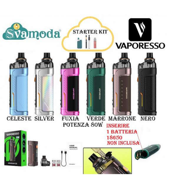 VAPORESSO ARMOUR GS 80W STARTER KIT
