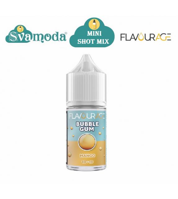 FLAVOURAGE BUBBLE GUM MANGO MINI SHOT MIX 10ML