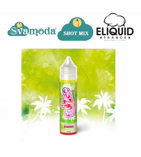 ELIQUID FRANCE FRUIZEE NO FRESH BLOODY SUMMER SHOT MIX 10ML +50