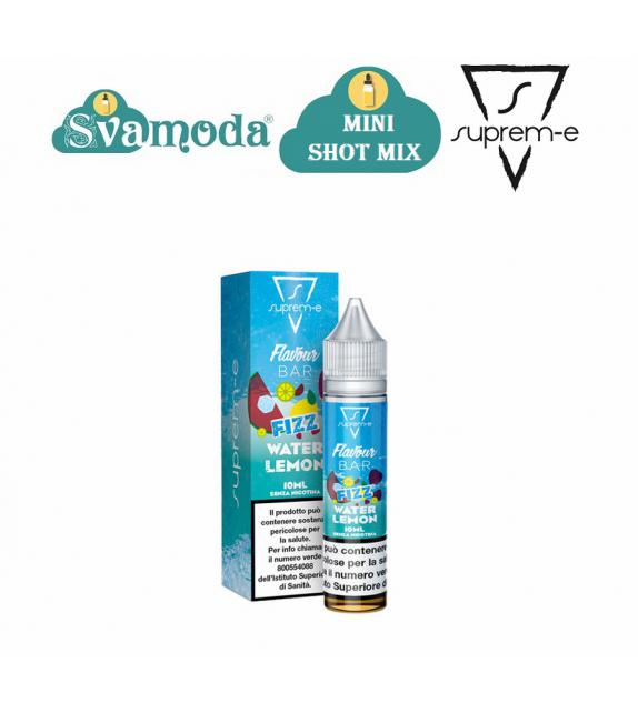 SUPREM-E FLAVOUR BAR FIZZ WATER LEMON MINI SHOT MIX 10ML