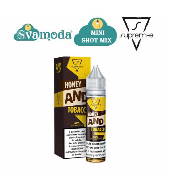 SUPREM-E AND FLAVORS HONEY AND TOBACCO MINI SHOT MIX 10ML