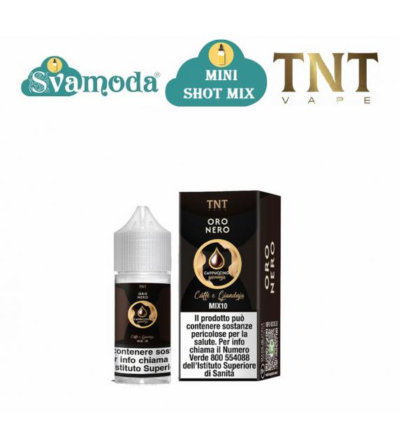 TNT VAPE ORO NERO CAPPUCCINO GIANDUJA MINI SHOT MIX 10ML