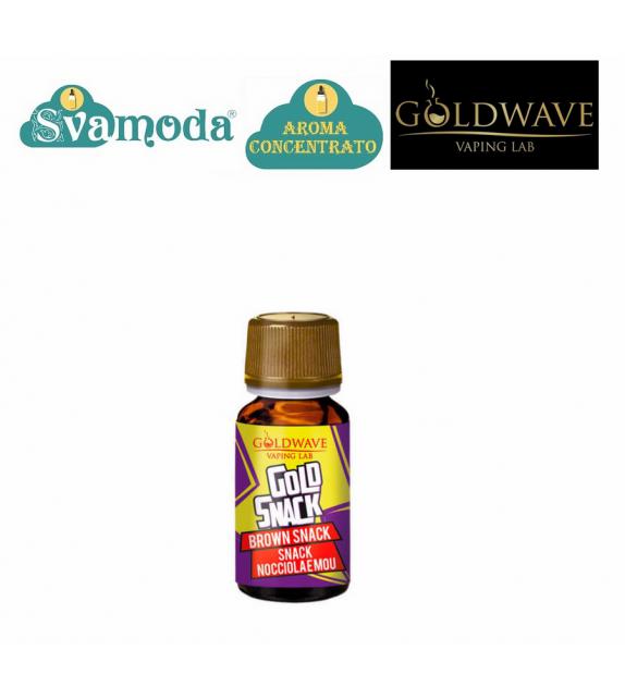 GOLDWAVE BROWN SNACK AROMA CONCENTRATO 10ML
