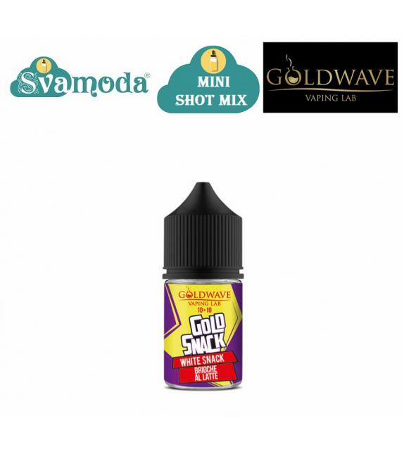 GOLDWAVE WHITE SNACK MINI SHOT MIX 10ML