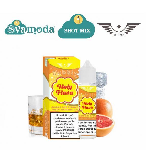 HOLY VAPE FLAVA AMARO ALLE ARANCE ROSSE SICILIANE ICE SHOT MIX 20ML