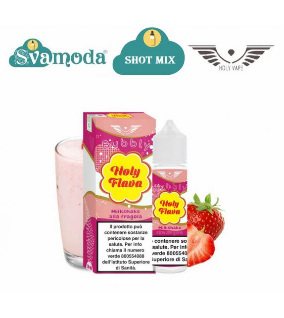 HOLY VAPE FLAVA MILKSHAKE ALLA FRAGOLA SHOT MIX 20ML