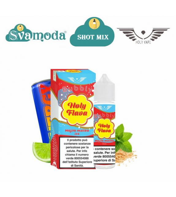 HOLY VAPE FLAVA MOJITO MALIBU ICE SHOT MIX 20ML