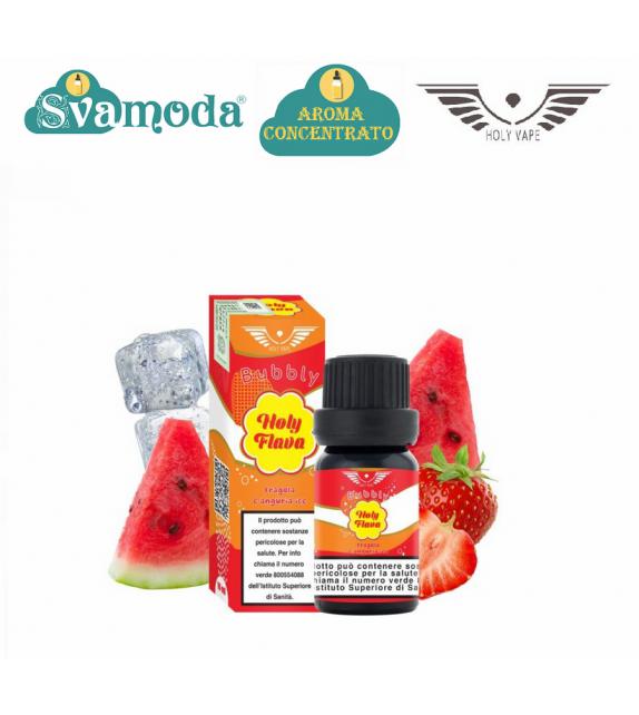 HOLY VAPE FLAVA FRAGOLA E ANGURIA ICE AROMA CONCENTRATO 10ML