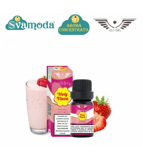 HOLY VAPE FLAVA MILKSHAKE ALLA FRAGOLA AROMA CONCENTRATO 10ML