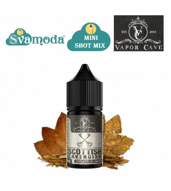 VAPOR CAVE SCOTTISH CAVENDISH MINI SHOT MIX 10ML