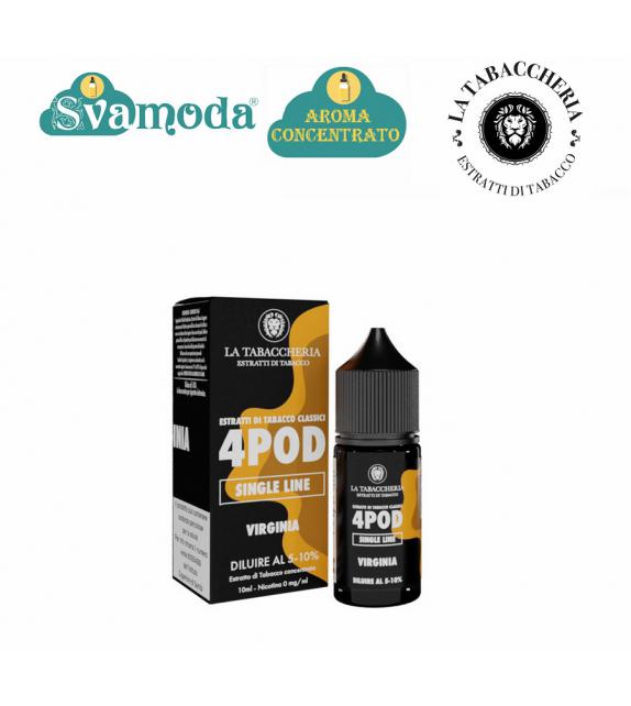 LA TABACCHERIA 4POD VIRGINIA AROMA CONCENTRATO 10ML