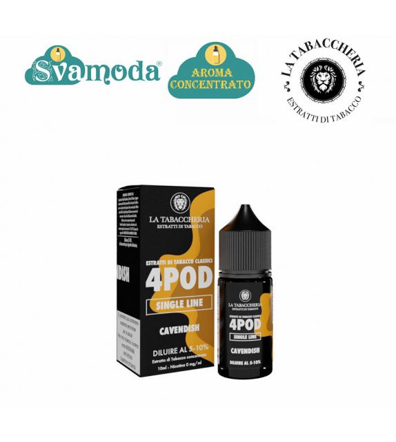 LA TABACCHERIA 4POD CAVENDISH AROMA CONCENTRATO 10ML