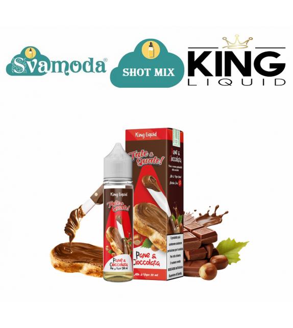 KING LIQUID TALE & QUALE PANE & CIOCCOLATA SHOT MIX 20ML