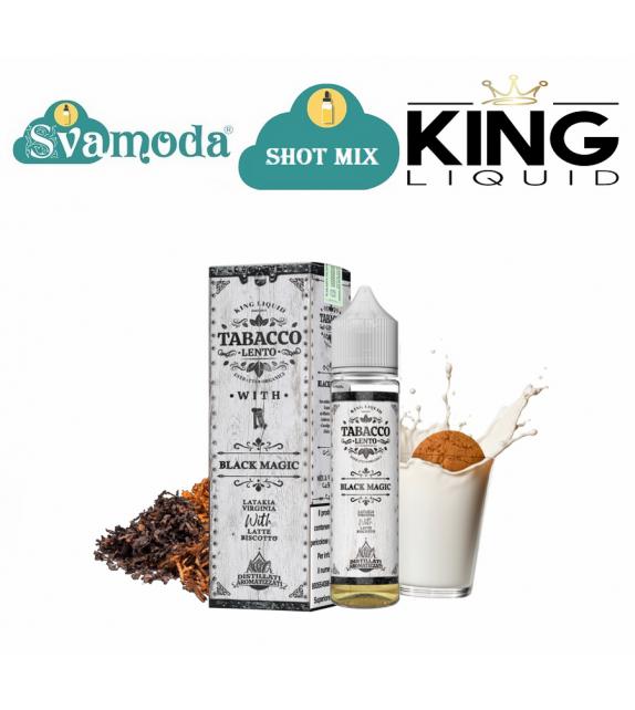 KING LIQUID TABACCO LENTO WITH BLACK MAGIC SHOT MIX 20ML