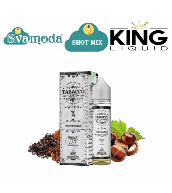 KING LIQUID TABACCO LENTO WITH CHESTWOOD SHOT MIX 20ML