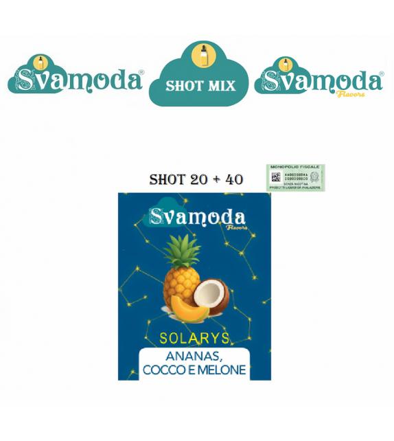 SVAMODA FLAVORS SOLARYS SHOT MIX 20ML