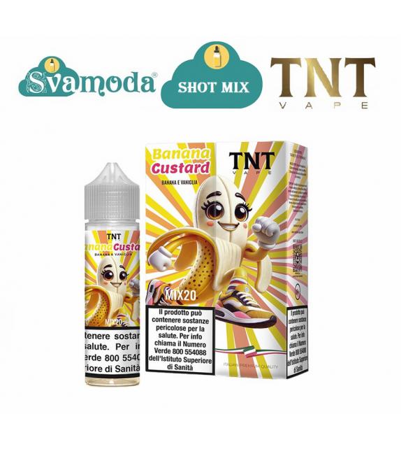TNT VAPE BANANA CUSTARD SHOT MIX 20ML