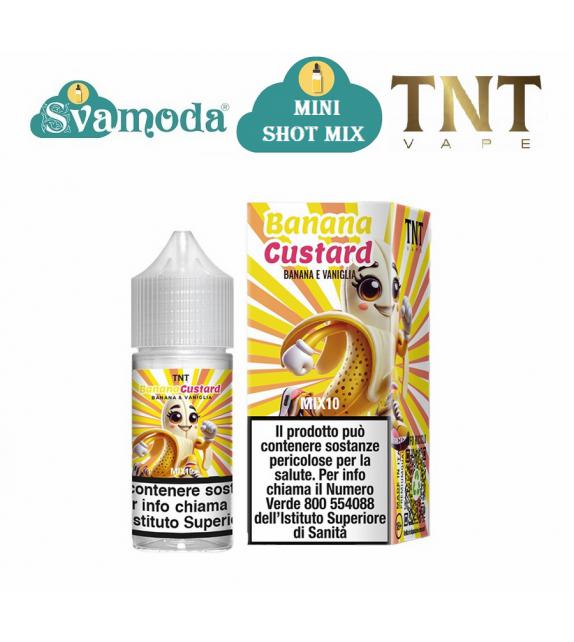 TNT VAPE BANANA CUSTARD MINI SHOT MIX 10ML