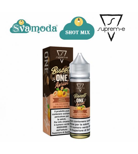 SUPREM-E ONE BISCOTTONE APRICOT SHOT MIX 20ML
