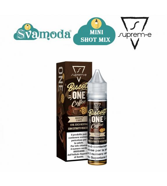 SUPREM-E ONE BISCOTTONE COFFEE MINI SHOT MIX 10ML