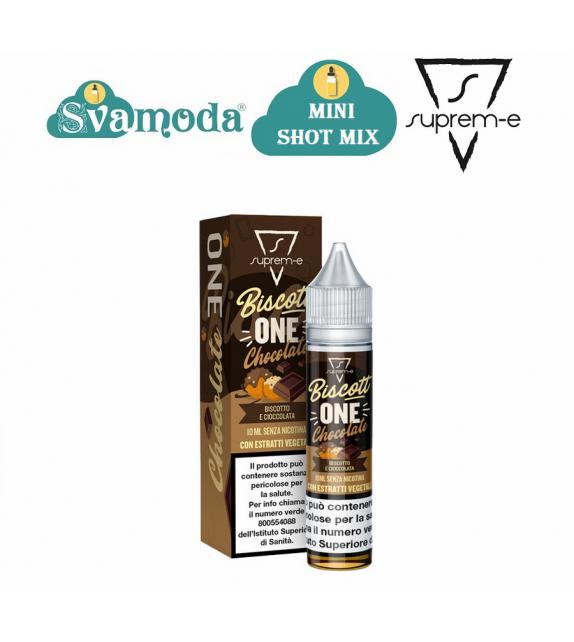 SUPREM-E ONE BISCOTTONE CHOCOLATE MINI SHOT MIX 10ML