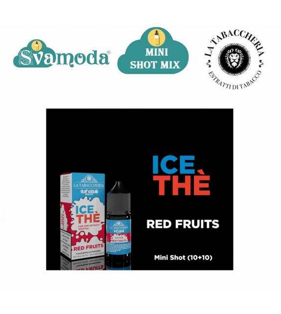 LA TABACCHERIA ICE CLUB ICE THE' RED FRUIT MINI SHOT MIX 10ML