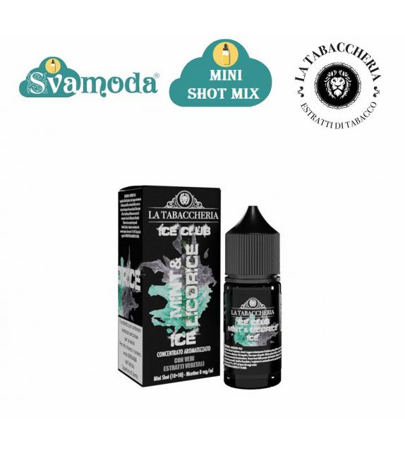 LA TABACCHERIA ICE CLUB MINT & LICORICE MINI SHOT MIX 10ML