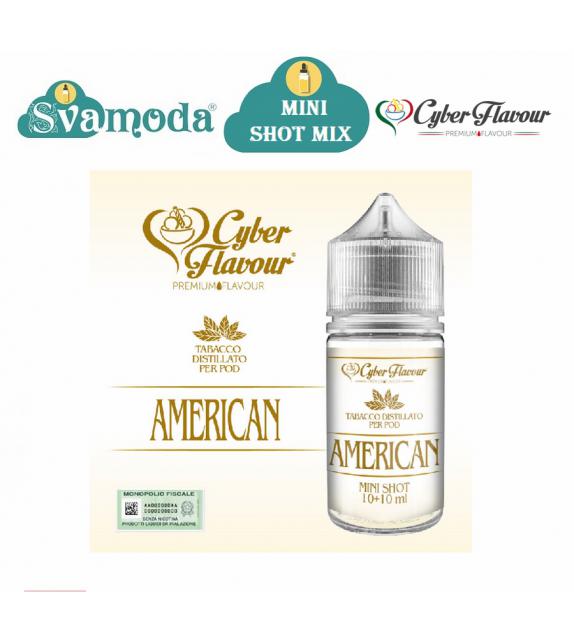 CYBER FLAVOUR AMERICAN DISTILLATO MINI SHOT MIX 10ML