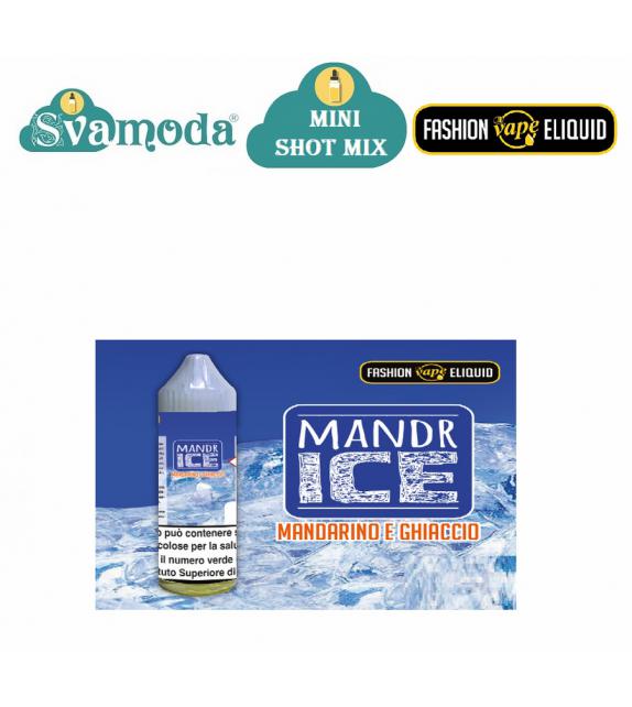 FASHION VAPE MANDR ICE MINI SHOT MIX 10ML