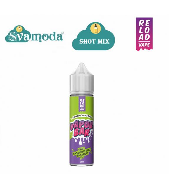 RELOAD VAPE KIWI PASSIONFRUIT MANGO ICE SHOT MIX 20ML