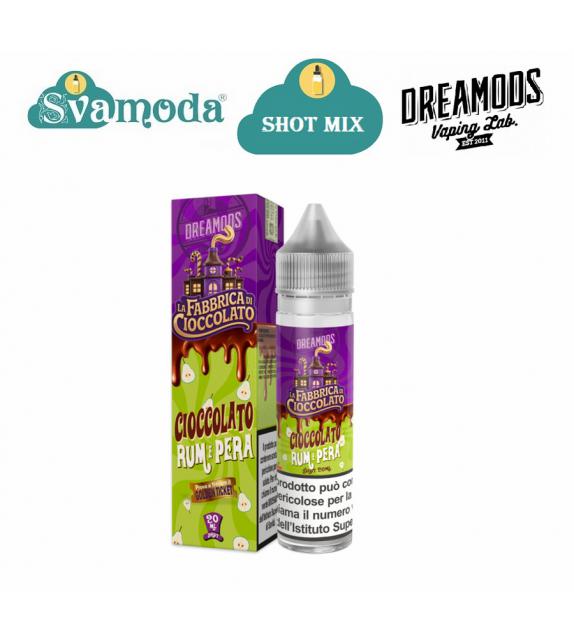 DREAMODS CIOCCOLATO RUM E PERA SHOT MIX 20ML
