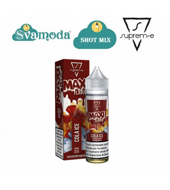 SUPREM-E MAXI FLAVOR COLA ICE SHOT MIX 20ML