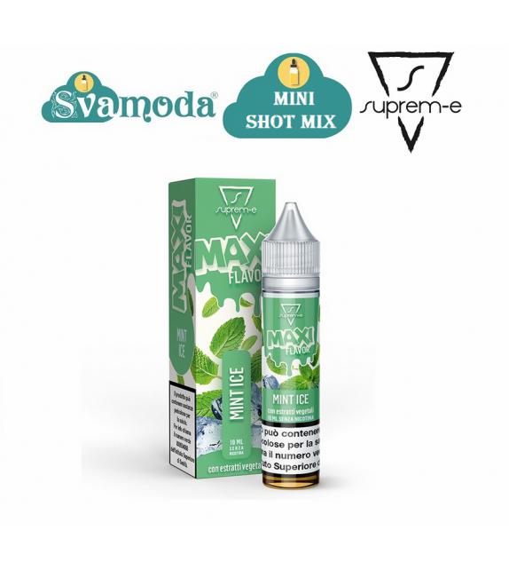 SUPREM-E MAXI FLAVOR MINT ICE MINI SHOT MIX 10ML