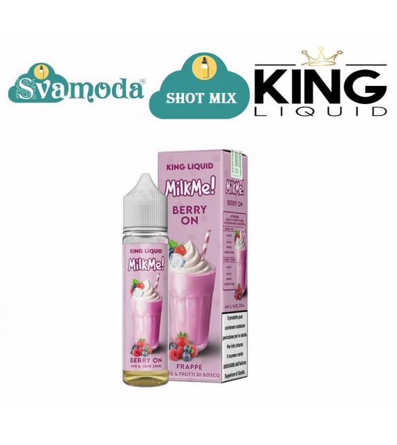 KING LIQUID MILK ME! BERRY ON SHOT MIX 20ML