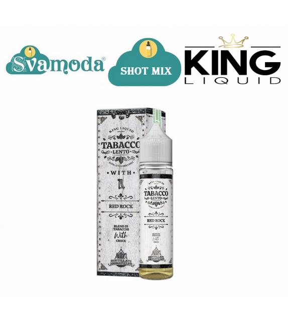 KING LIQUID TABACCO LENTO WITH RED ROCK SHOT MIX 20ML